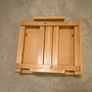 travel easel with storage drawer and mid level brushes and acrylic paints Image 4