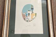 Serigraphy Aldo Riso Italian Artist
