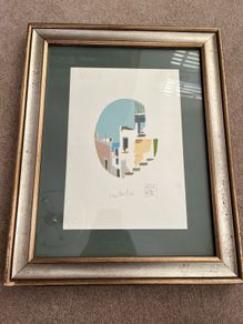 Serigraphy Aldo Riso Italian Artist