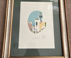 Serigraphy Aldo Riso Italian Artist