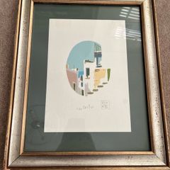 Serigraphy Aldo Riso Italian Artist