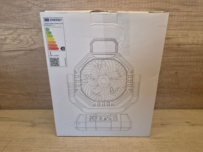 Wireless Fan, 20000mAh, with remote, Rechargeable Battery Fan with Stepless Wind Speed, Rechargeable
