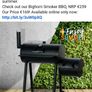 Big Horn smoker charcoal BBQ Image 4