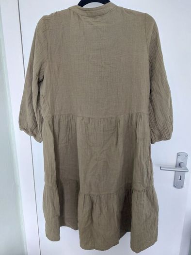 Khaki smock dress