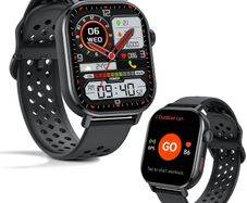 Uaue P131 Unisex Smartwatch, HD with Bluetooth Calling, Sports Mode Fitness Tracker, Heart Rate, Sleep Monitoring, and Pedometer