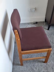 Free bookshelves and armchairs