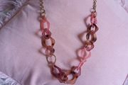 Shades of Pink long necklace