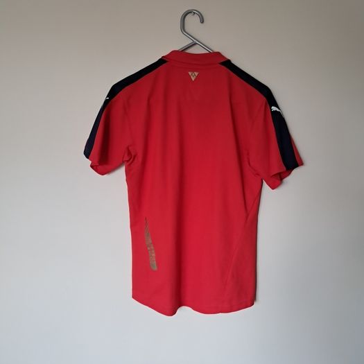 arsenal 2016 polo shirt size medium ptp 19" in excellent condition