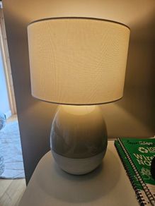 Ceramic table lamps x 2