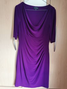 Ralph Lauren purple dress UK 12