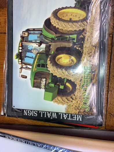 Tractor handmade metal signs