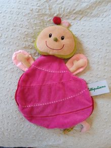 Lilliputiens Julie The Ladybird Bug Puppet Soft Plush Comforter Toy Blankie