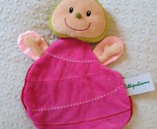 Lilliputiens Julie The Ladybird Bug Puppet Soft Plush Comforter Toy Blankie