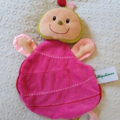 Lilliputiens Julie The Ladybird Bug Puppet Soft Plush Comforter Toy Blankie