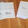 Dior Shoe Box, Dust Covers x2, Gift Card & Tissue Image 8