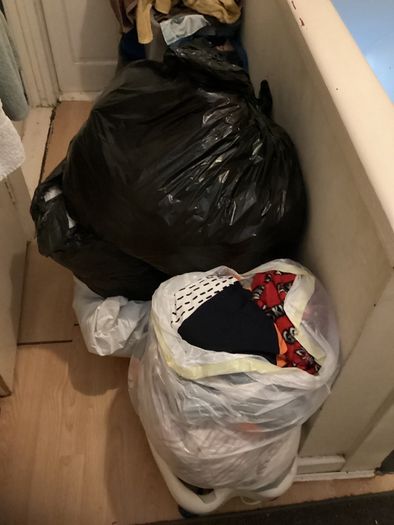 4 Bags of clothes in good condition for free