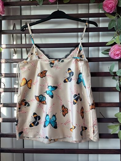 cami Bnwt primark patterned butterfly print size 12