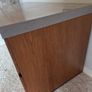 Modern Executive Desk // Walnut & Concrete Finish Image 4