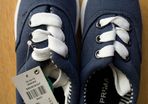 Little Boy Navy Canvas Shoes