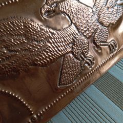 Copper wall hanging