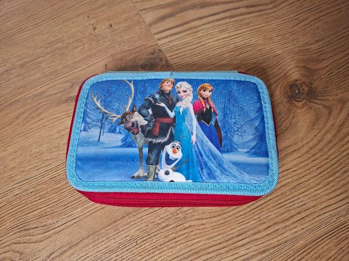 Free Frozen Pencil Case, Crayons And Other Knick Knacks