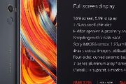 Xiaomi Mi MIX 2 - 128GB (8GB RAM) - Black (Dual SIM) Unlocked Smartphone/ Used