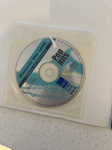 Discover the Lead Pop Songs Tenor Sax Book and Play Along CD