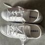 White leather converse Image 4