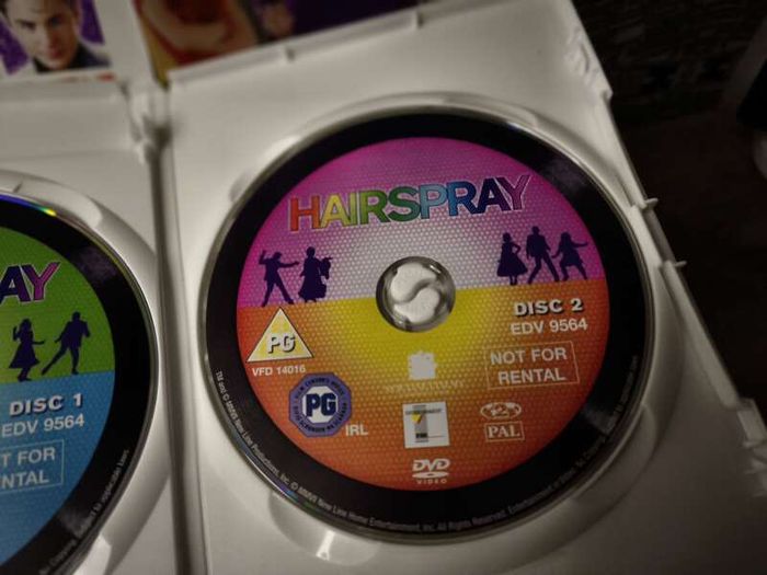Hairspray ! DVD ! with Slipcase ! 2-Disc Shake & Shimmy Edition ! 2007 ! John Travolta !