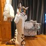 furry mascot fursuit cat long tail chunky legs Image 3