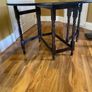 Round Dropleaf Table in Solid Oak Image 3