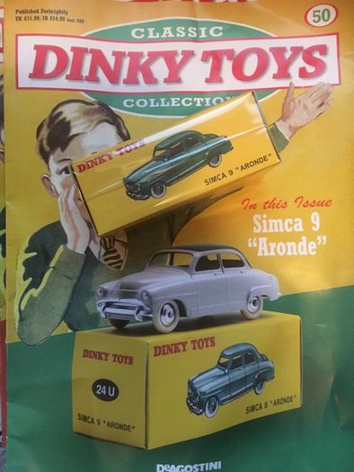 Classic Dinky Collection issue 50 Simca Aronde