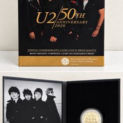 U2 Proof Coin 5000 Mintage - Cheapest on here