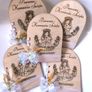 First Holy Communion Card, Personalised First Communion Wooden Card Image 8