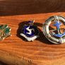 3 old enamel pieces Image 2