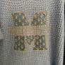 Delightful Blue Sloppy Joe jumper with shiny motif Image 2