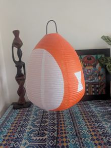 Akari Japanese Style Tripod Rice Paper Table Lamp