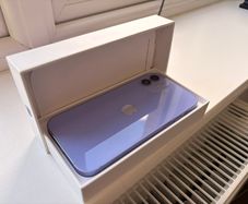 iphone 12 256Gb purple  with cable and box