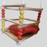 Wooden Adjustable Baby Swing Image 5