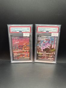 Mew Ex Svp 053 Psa 9 | Espeon Vmax 169/132 Psa 10 Pokemon Cards