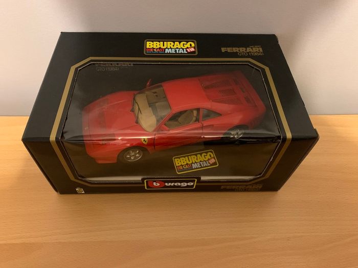 1/18 Burago Model Car Ferrari GTO 1984