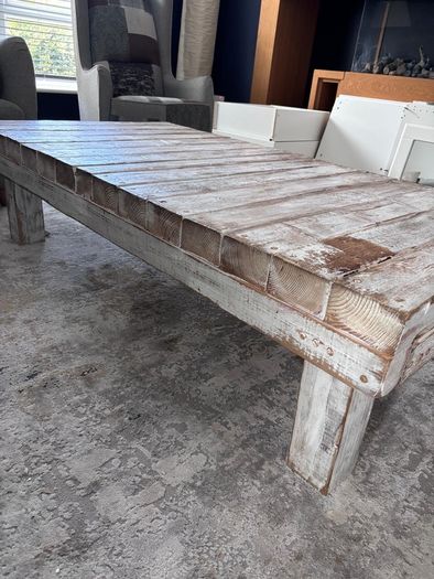 dining table, bench and coffee table