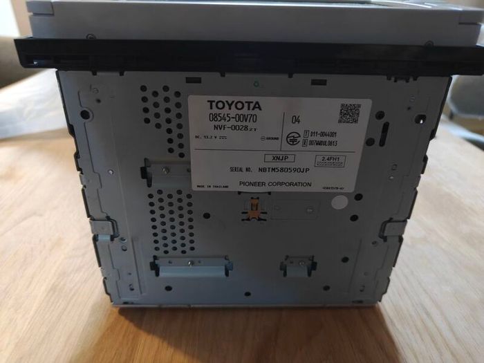 Original Toyota Aqua Car Radio