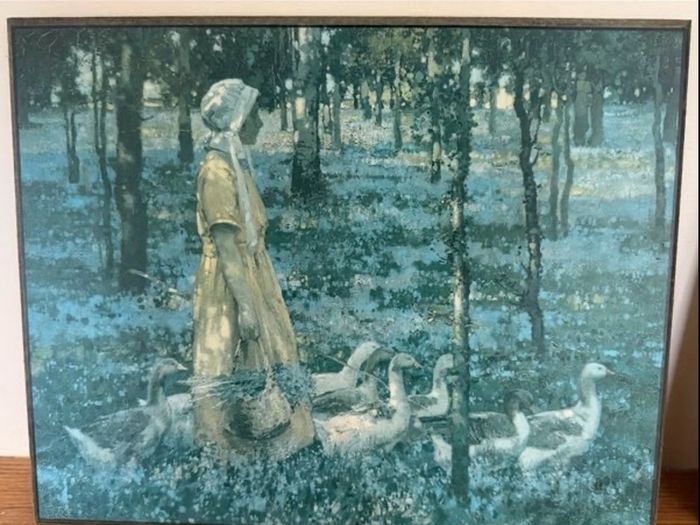 Vintage National Gallery Official Heat Sealed Wooden Prints