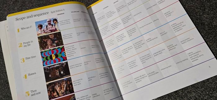 English book A2, new