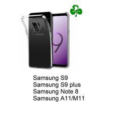 For Samsung Galaxy S9/S9 Plus/Note 8/A11/M11 Case Cover Crystal Clear Gel Protective Housing Case