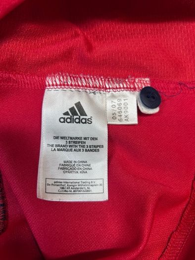 Vintage 2007 Adidas Munster Player Issue Rugby Jersey Shirt Mens Large Tight Fit