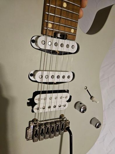 Electric Guitar Harley Benton Pro Series HSS Wilkinson Tremolo Excellent Condition