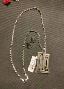 Sterling silver matching set