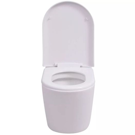 Wall Hung Toilet Ceramic White